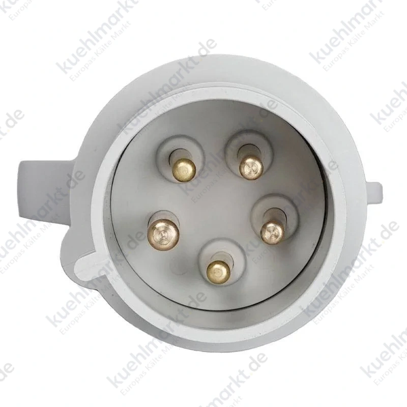Fanton mobiler Industriestecker 3P+N+E 32A 400V IP44 rot 70125