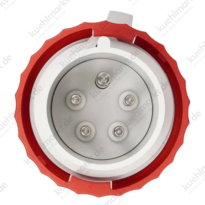 Fanton mobiler Industriestecker 3P+N+E 16A 400V IP67 rot 70145