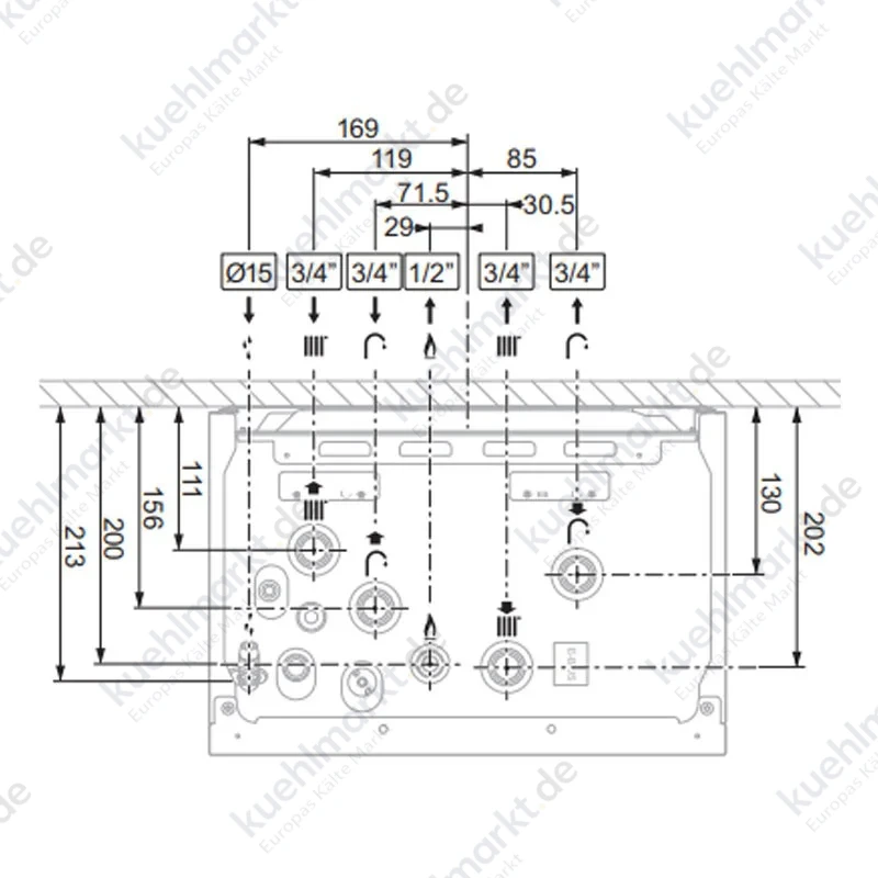 Vaillant ecoTEC Intro Brennwertkessel Erdgas VMW 24/28 AS/2-1 (H-IT)