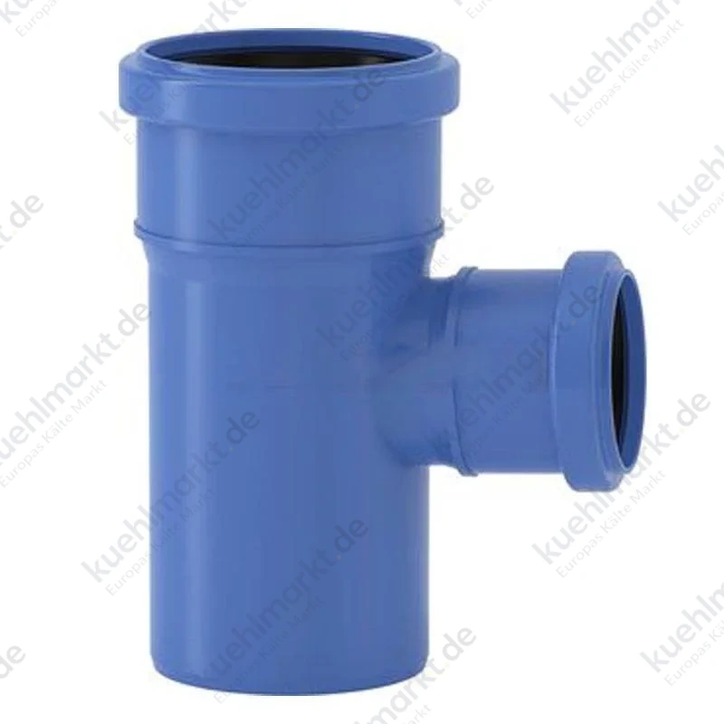 Reduzierter Abwasseranschluss 87 Grad 30' in PP Valsir Triplus steckbar D 90/40 mm VS0650579