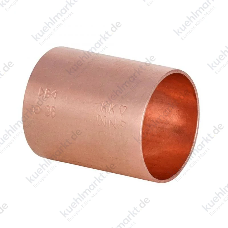 IBP Wasser- und Gasmuffe I/I D 28 mm Kupfer 5270 0280000