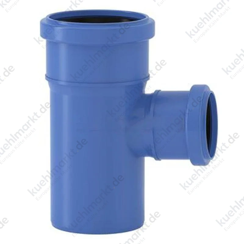 Reduzierter Abwasseranschluss 87 Grad 30' in PP Valsir Triplus steckbar D 110/90 mm VS0650691