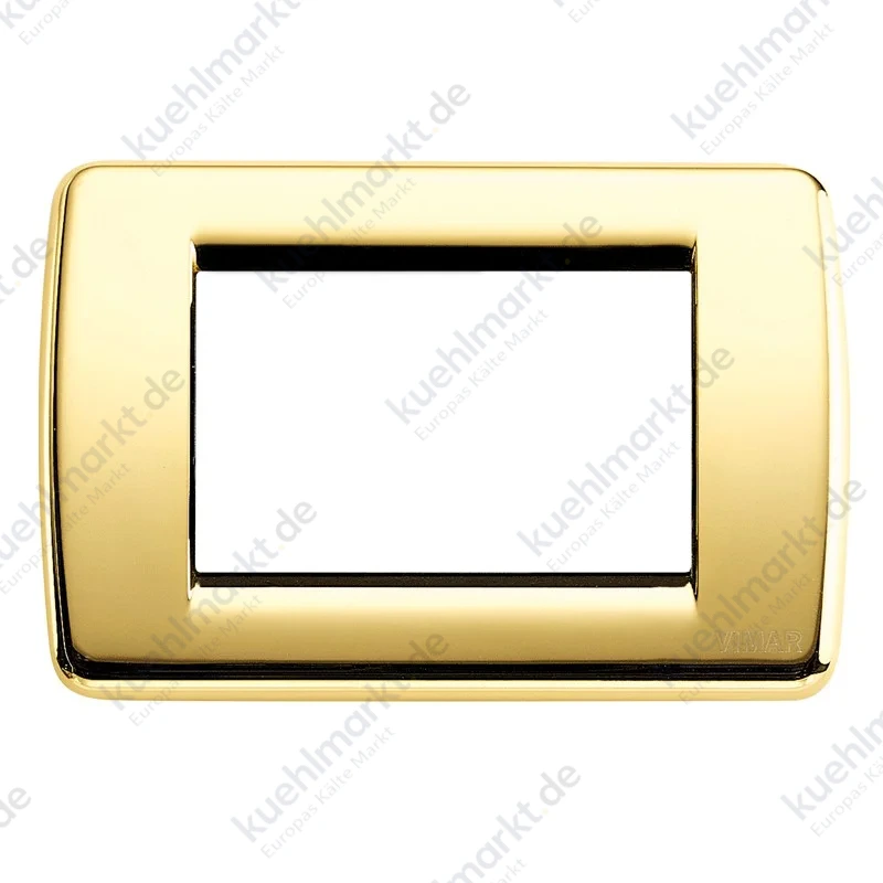 Vimar Idea Rondò Abdeckrahmen 3 Module Gold glänzend 16753.32