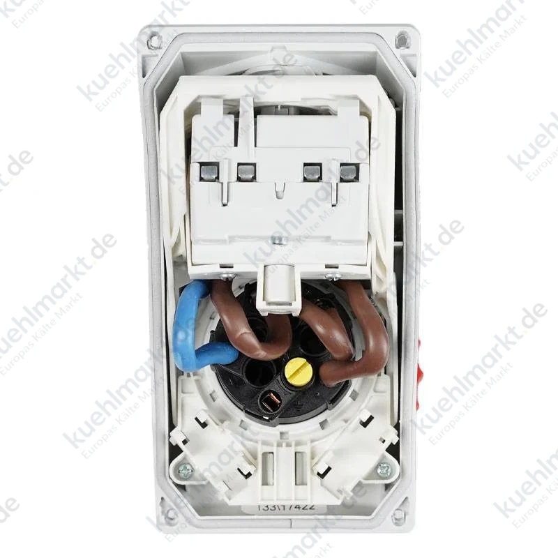 Fanton Industrie-Wandsteckdose 3P+E 16A 400V IP67 rot 73344