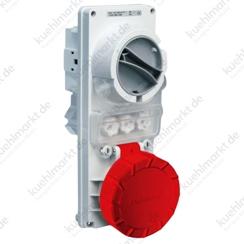 Palazzoli feste Industriesteckdose 3P+N+E 63A 400V IP65 480346