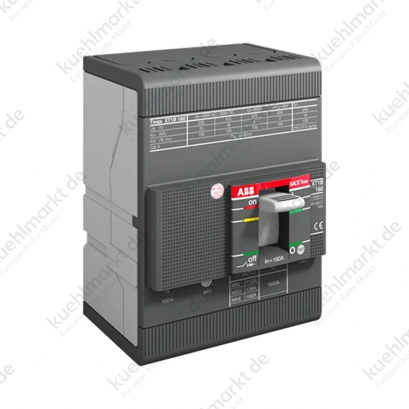 Abb Festschalter TMAX XT1B 160 TMD 80-800 4 Pole XT1B80TMD4