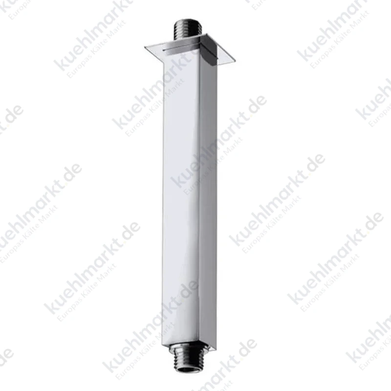Bossini vertikaler quadratischer Duscharm aus verchromtem Messing H61000D0003