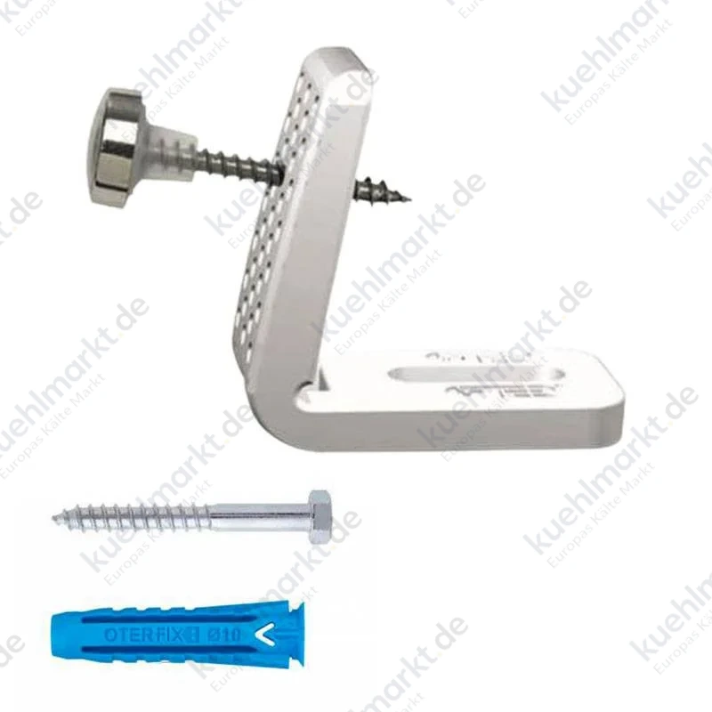 Oter Seitenbefestigung aus Edelstahl für WC und Bidet 8x40 mm 48001