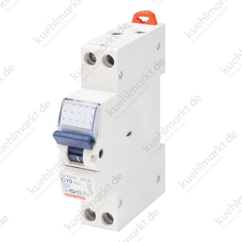 Gewiss Leitungsschutzschalter 10A 2P 4,5KA C 1 Modul GW90046