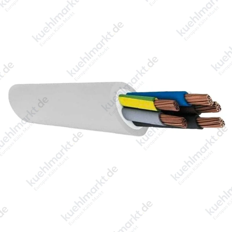 FG16OR16 Doppelt isoliertes explosionsgeschütztes Kabel 5G 4mmq Gelb Grün FG16R5G4M