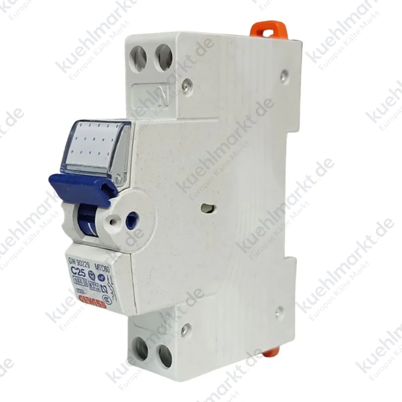 Gewiss Leitungsschutzschalter 25A 1P+N 6KA C 1 Modul GW90229