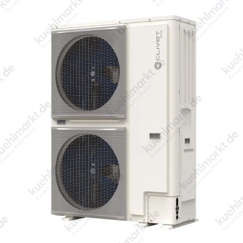 Clivet Edge Evo Luft-Wasser-Monoblock-Wärmepumpe 10.1 dreiphasig