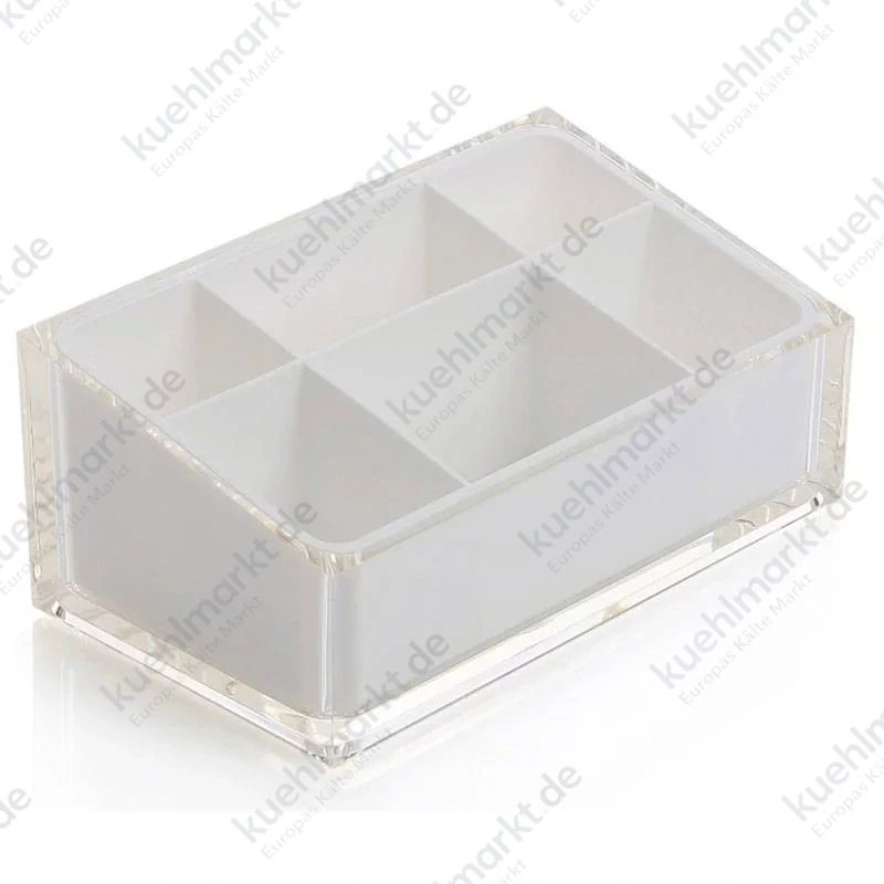 Gedy Rainbow Kosmetik-Organizer weiß RA00-02