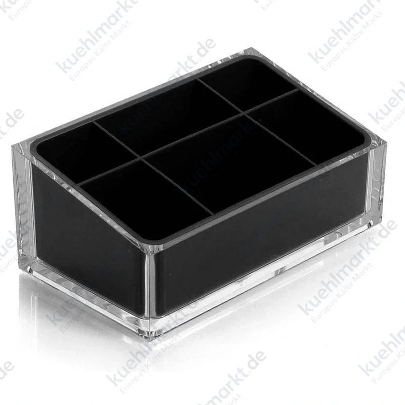 Gedy Rainbow Kosmetik-Organizer schwarz RA00-14