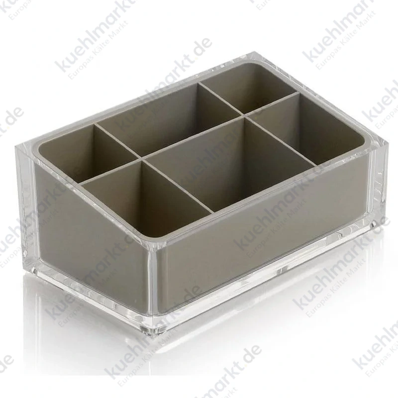 Gedy Rainbow Kosmetik-Organizer hell graubeige RA00-66