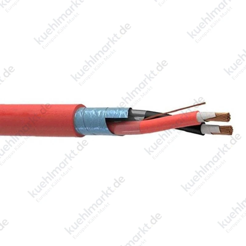 PH120 feuerfestes Kabel FTE29OHM16 2x1 mmq rot