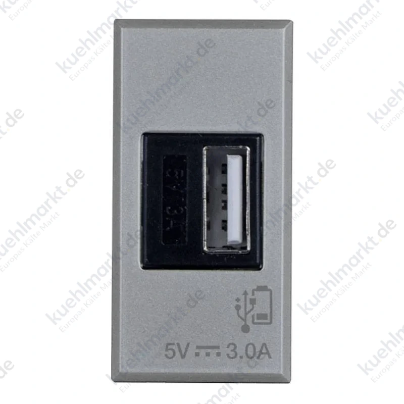 Ave Allumia S44 3A USB-Steckdose Typ A Grau 443082USB3A
