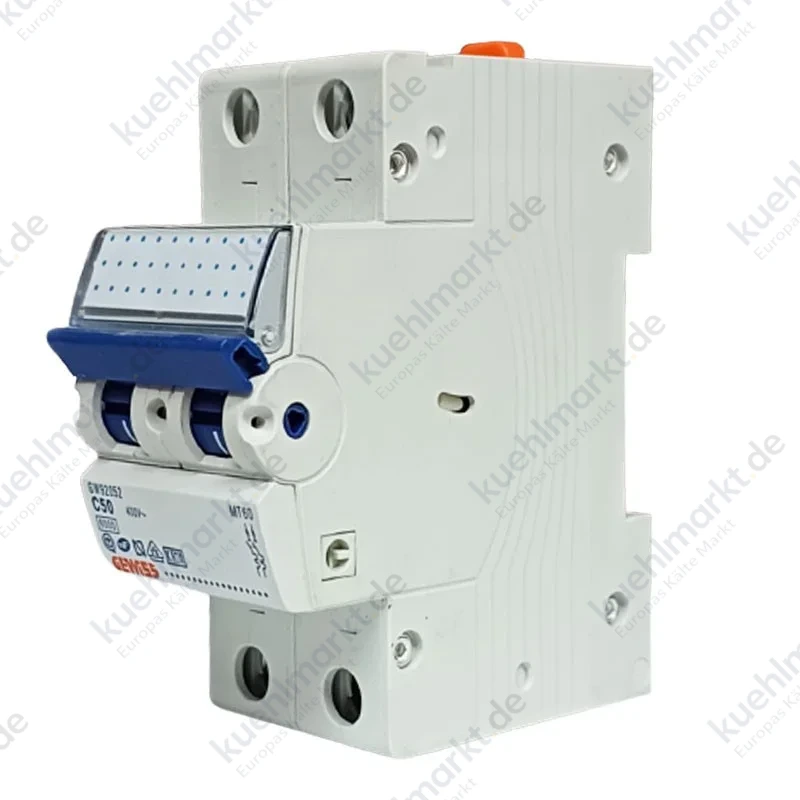 Gewiss Leitungsschutzschalter 50A 2P 6KA C 2 Module GW92052