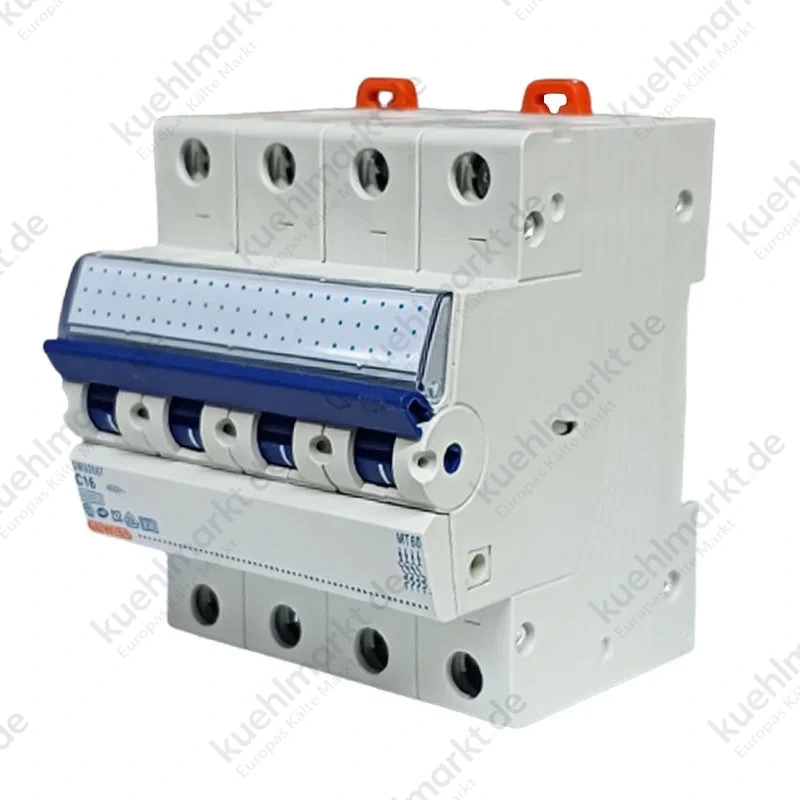 Gewiss Leitungsschutzschalter 16A 4P 6KA C 4 Module GW92087