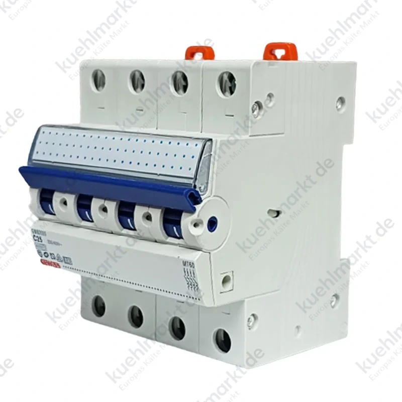 Gewiss Leitungsschutzschalter 25A 4P 6KA C 4 Module GW92089
