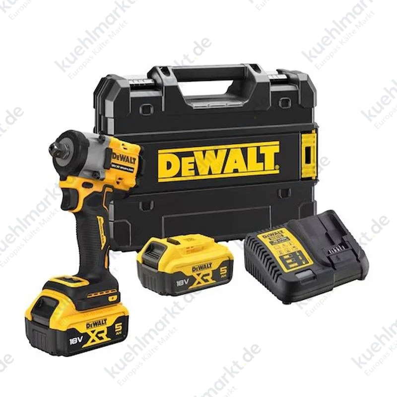 Dewalt Schlagschrauber 1/2 18V XR mit Batterien DCF922P2T-QW