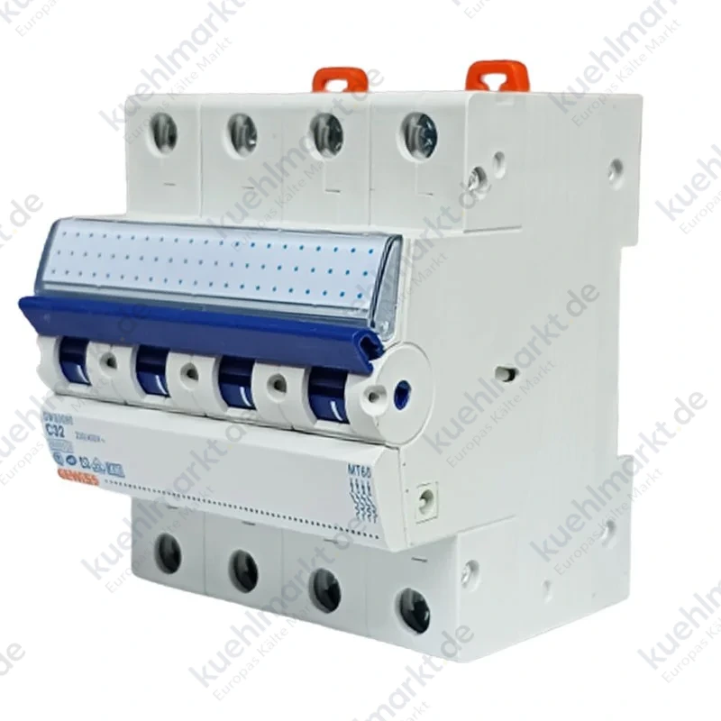 Gewiss Leitungsschutzschalter 32A 4P 6KA C 4 Module GW92090