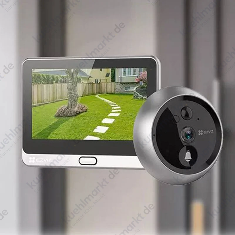 Hikvision Ezviz DP2 3MP Smart 2K Video-Türsprechanlage Guckloch 318500151
