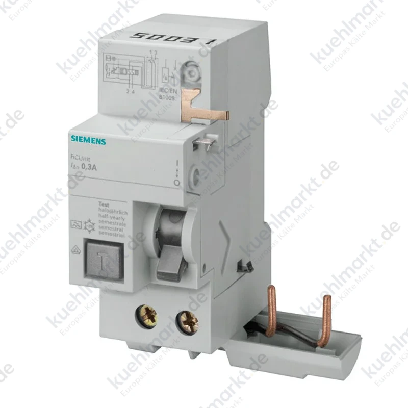 Siemens FI-Block 2P 40A 300mA AC Typ 2 Module für 5SY 5SM26220