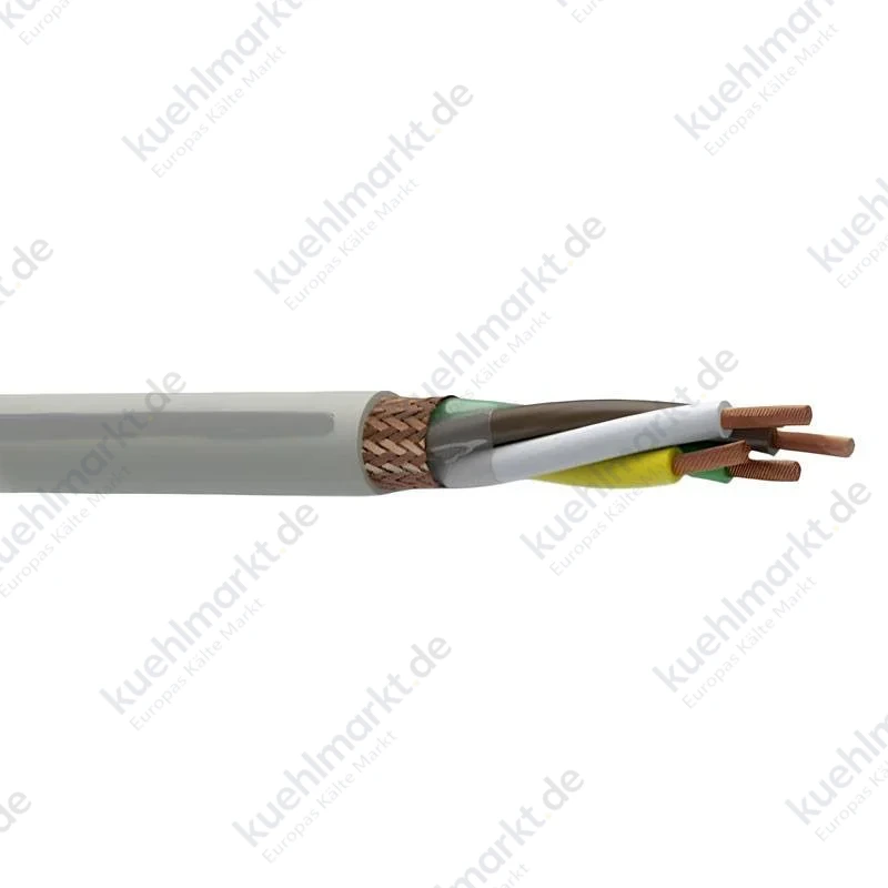 Controlflex Geschirmtes mehradriges Kabel Grau FR2OH2R16 2x1,5 mmq