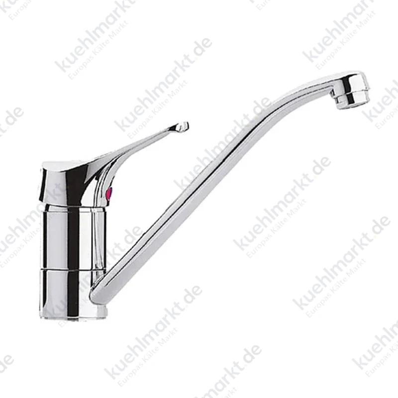 Paini Pilot Küchenarmatur mit niedrigem Messingauslauf 04CR573P1