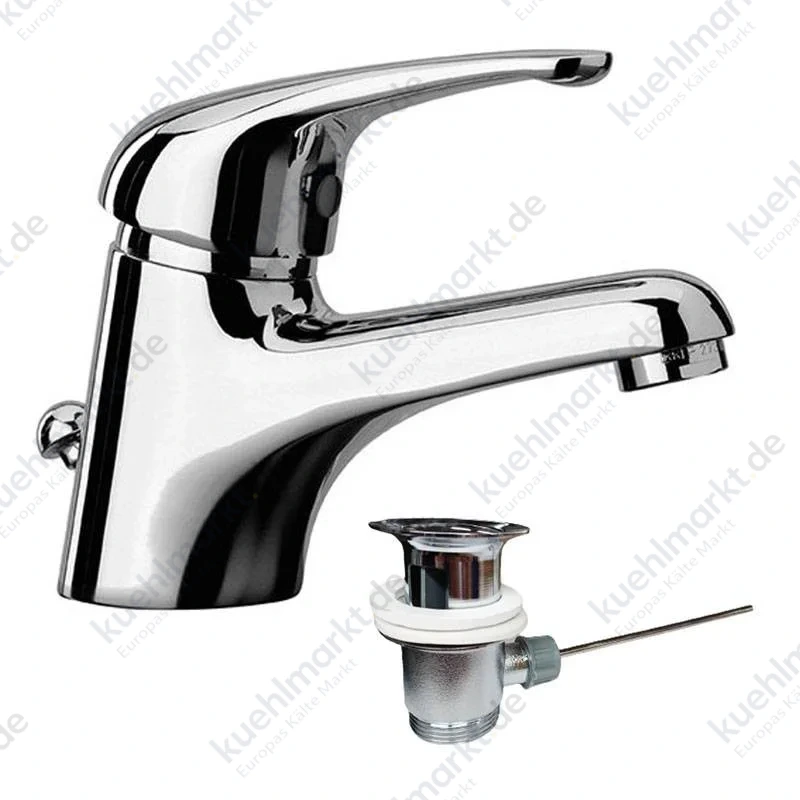 Paini Creta Waschtischarmatur mit automatischem Ablauf 42CR211