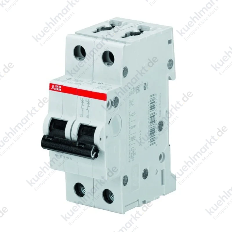 Abb Fehlerstromschutzschalter 1P+N 6A 4,5kA Kurve C 2M S598354