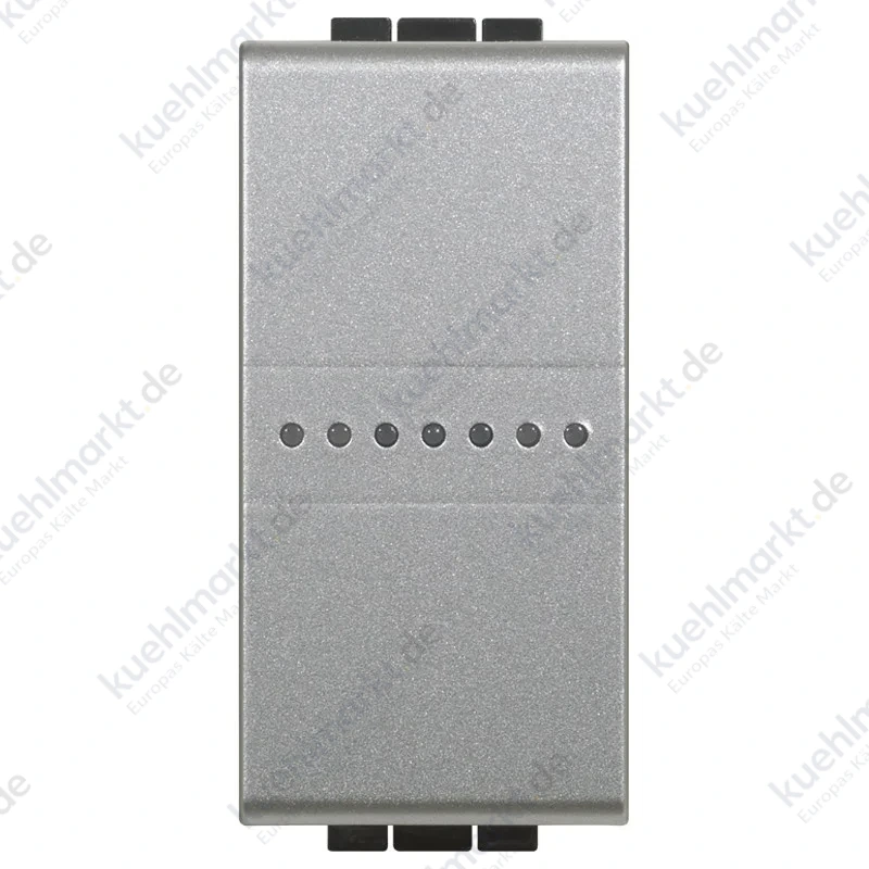 Bticino Living Light angeschlossener Wechselschalter Tech Farbe NT4003C