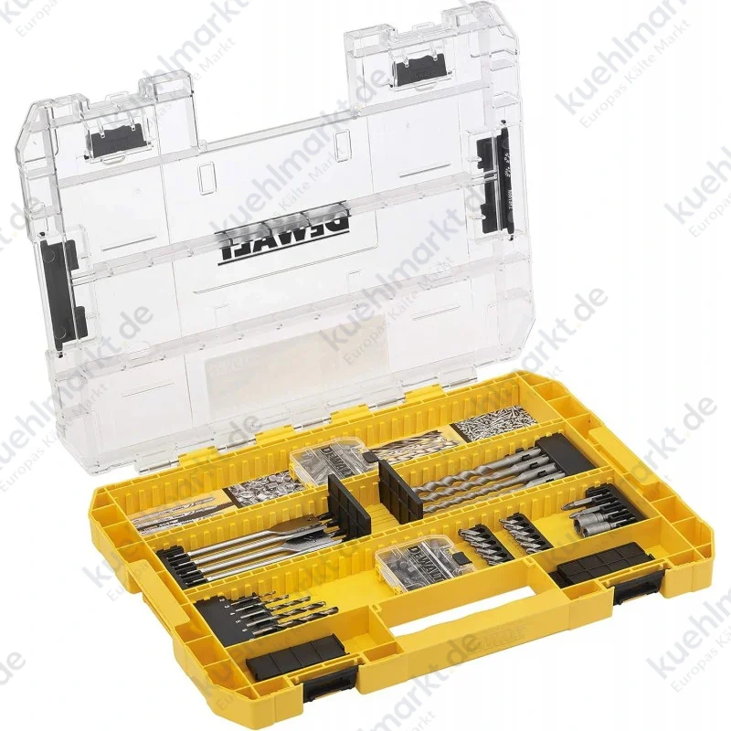 Dewalt 85-teiliger Koffer für Bohrschrauber TSTAK DT70762-QZ