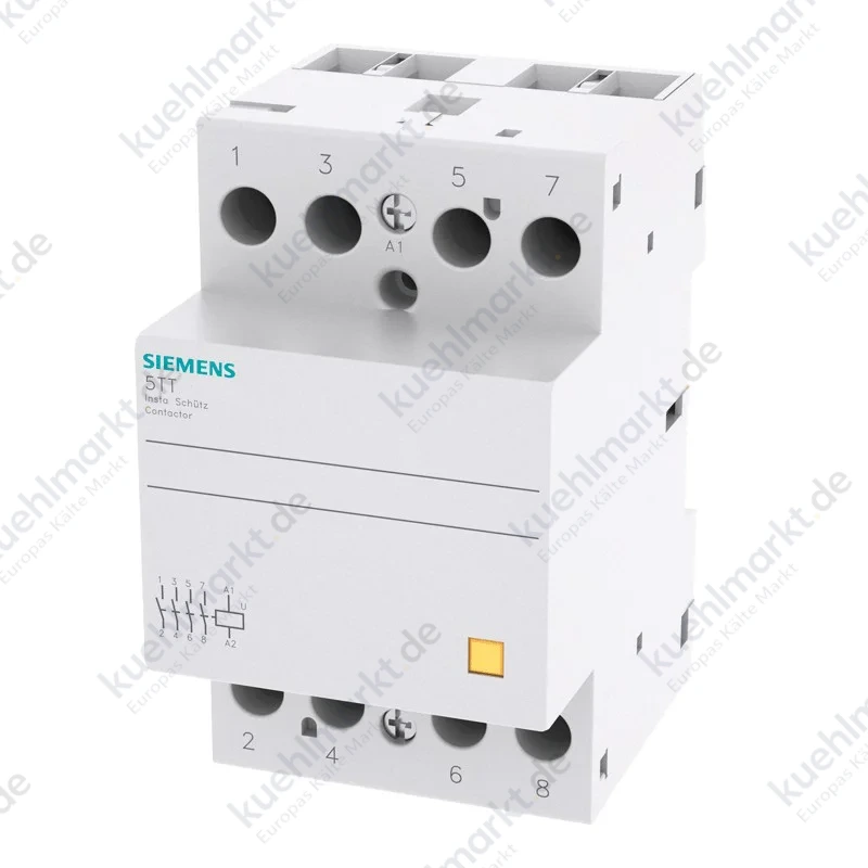 Siemens 63A Schütz 4NO 230VAC/DC 3 Module 5TT50500