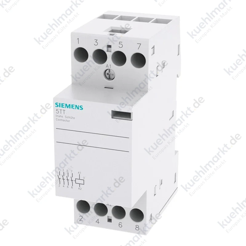Siemens Schütz 25A 4NA 24VAC 2 Module 5TT58302