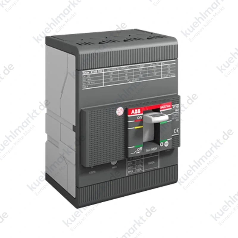 Abb Kompaktleistungsschalter XT1B 160 3X160A+N/2 18KA XT1B160TMD4