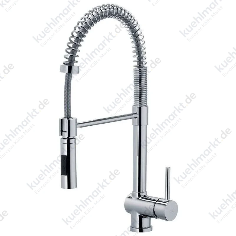 Paffoni Stick 2 Strahlen Küchenarmatur mit verchromter Handbrause SK179CR