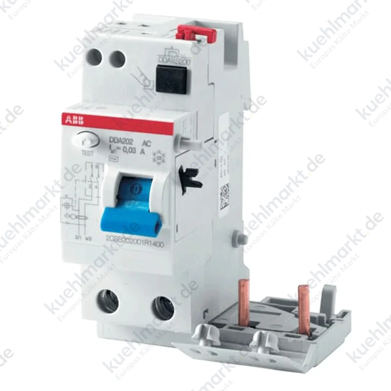 ABB DDA202 FI-Block 2P 25A 300mA AC 2 Module B427917