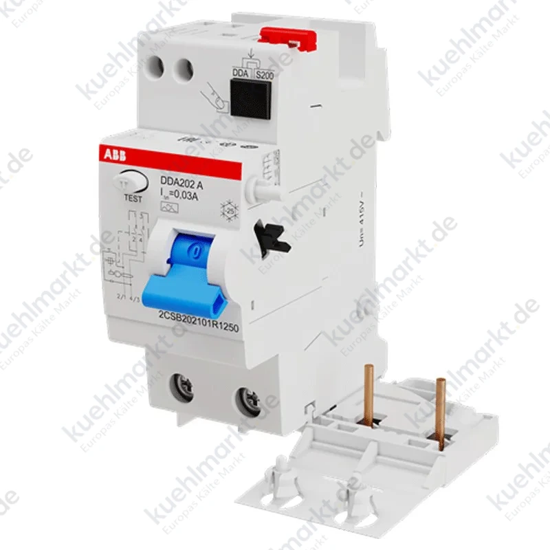 ABB DDA202 FI-Block 2P 25A 30mA Typ A 2 Module B427954
