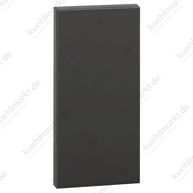 Bticino ästhetisches Cover Living Now für Blindmodule Schwarz KG8100