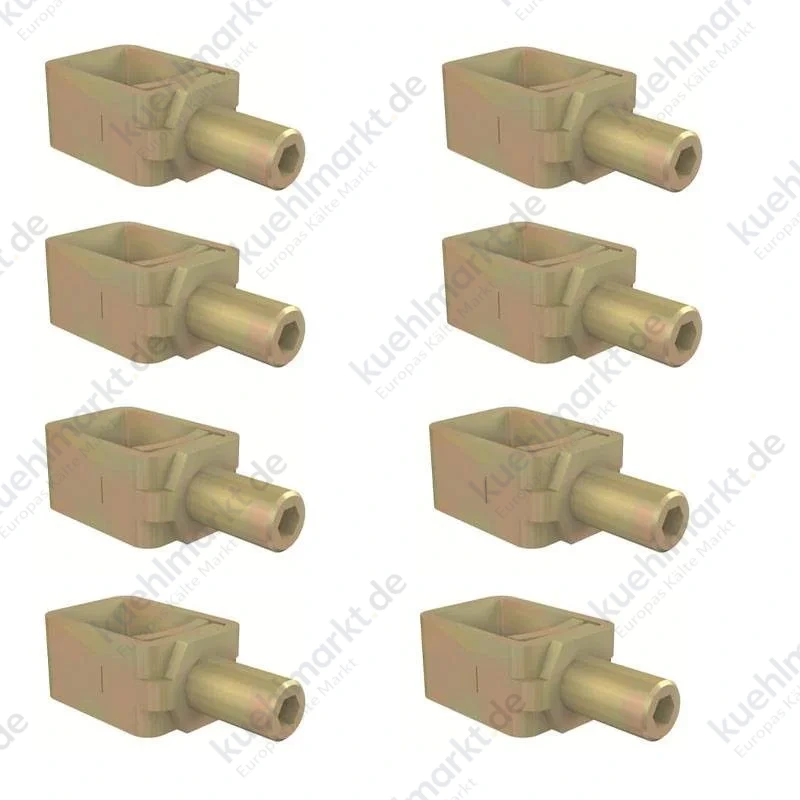 Abb Frontklemmen für Kupferkabel für XT1 8 Stück 1SDA066908R1