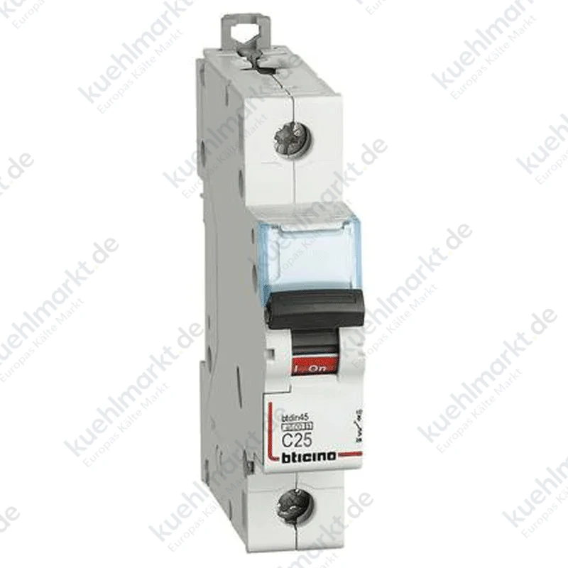 Bticino Leitungsschutzschalter 1-polig 4,5 KA 25A FA81C25