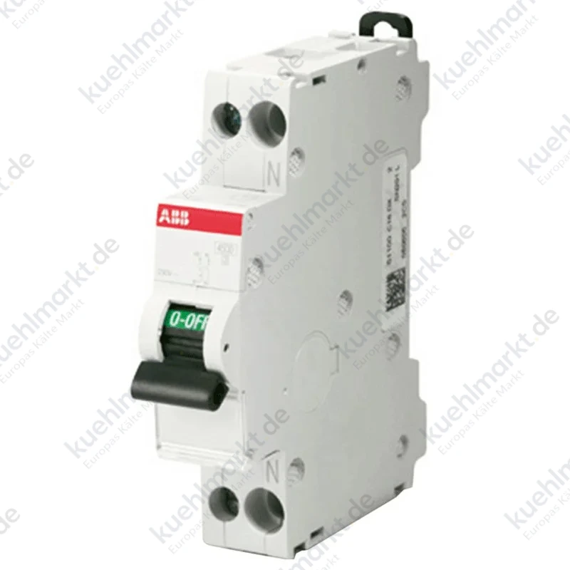 Abb Leitungsschutzschalter 1P+N 25A 4,5kA Kurve C 1M SN201LC25