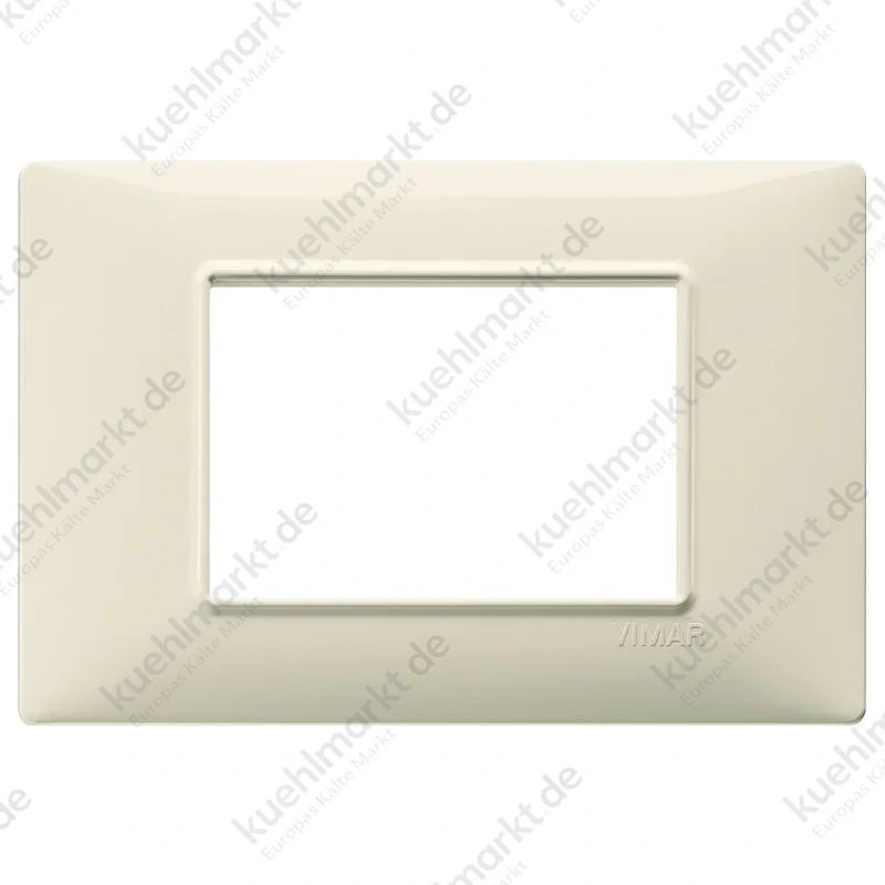 Vimar Plana Abdeckrahmen 3 Module Farbe Beige 14653.03