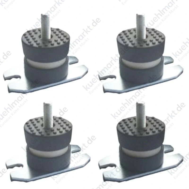 Clivet schwingungsdämpfender Fuss Kit für Wärmepumpen 87012227