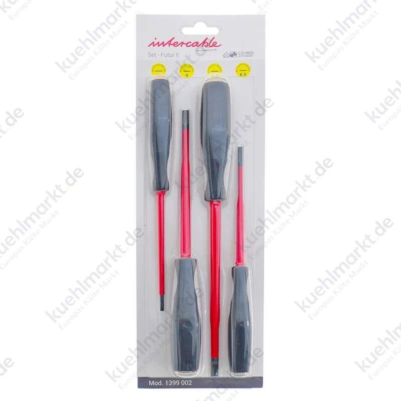 Intercable Set VDE-Schraubendreher FUTUR II - Schlitz/Kreuz 1399002