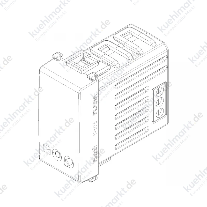 Angeschlossener Stellantrieb IoT Vimar Plana 16A Weiß 14593