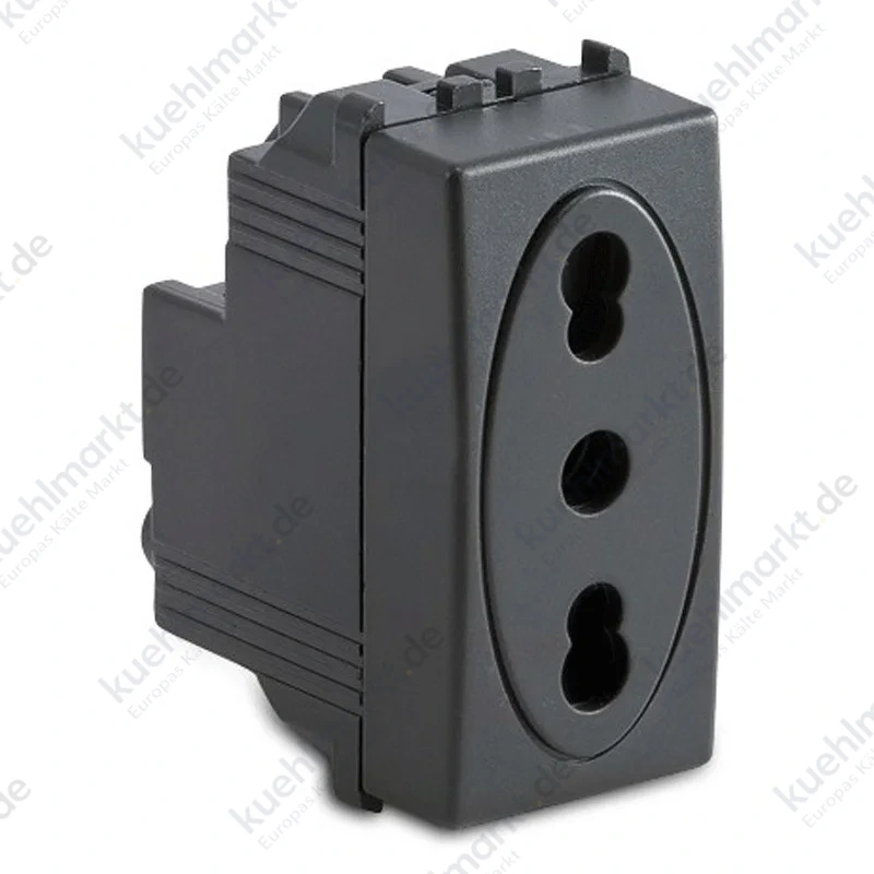 Master Modo Steckdose 2P+E 16A Grau 31159