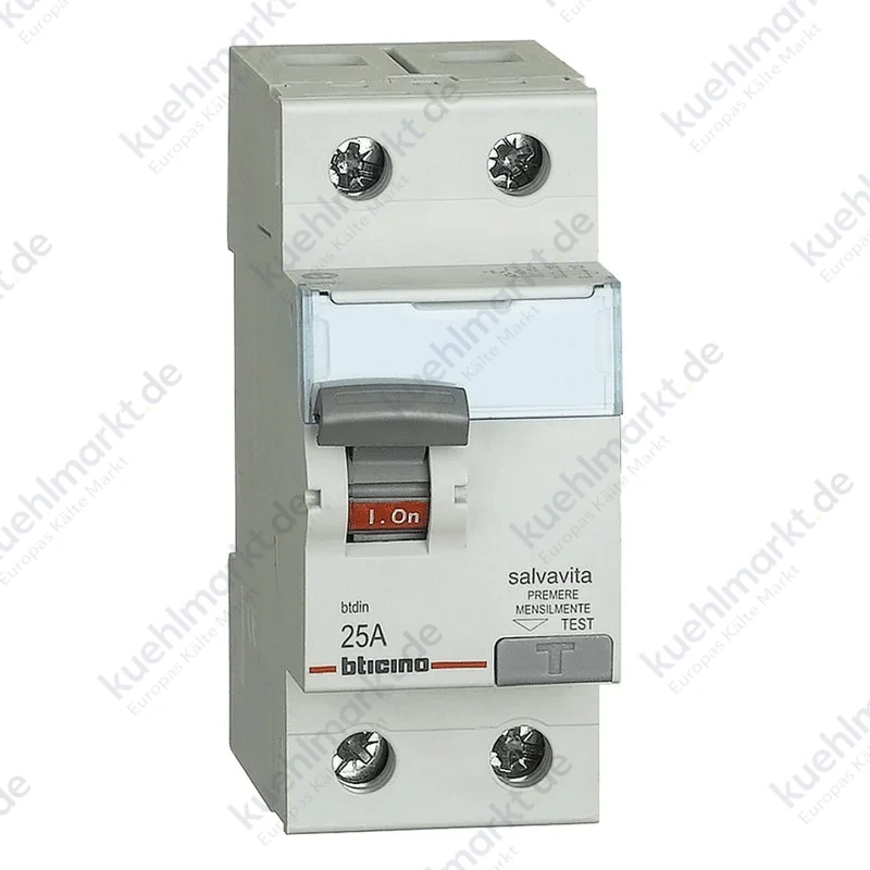 Bticino Fehlerstrom-Schutzschalter 25A A 30MA G723A25